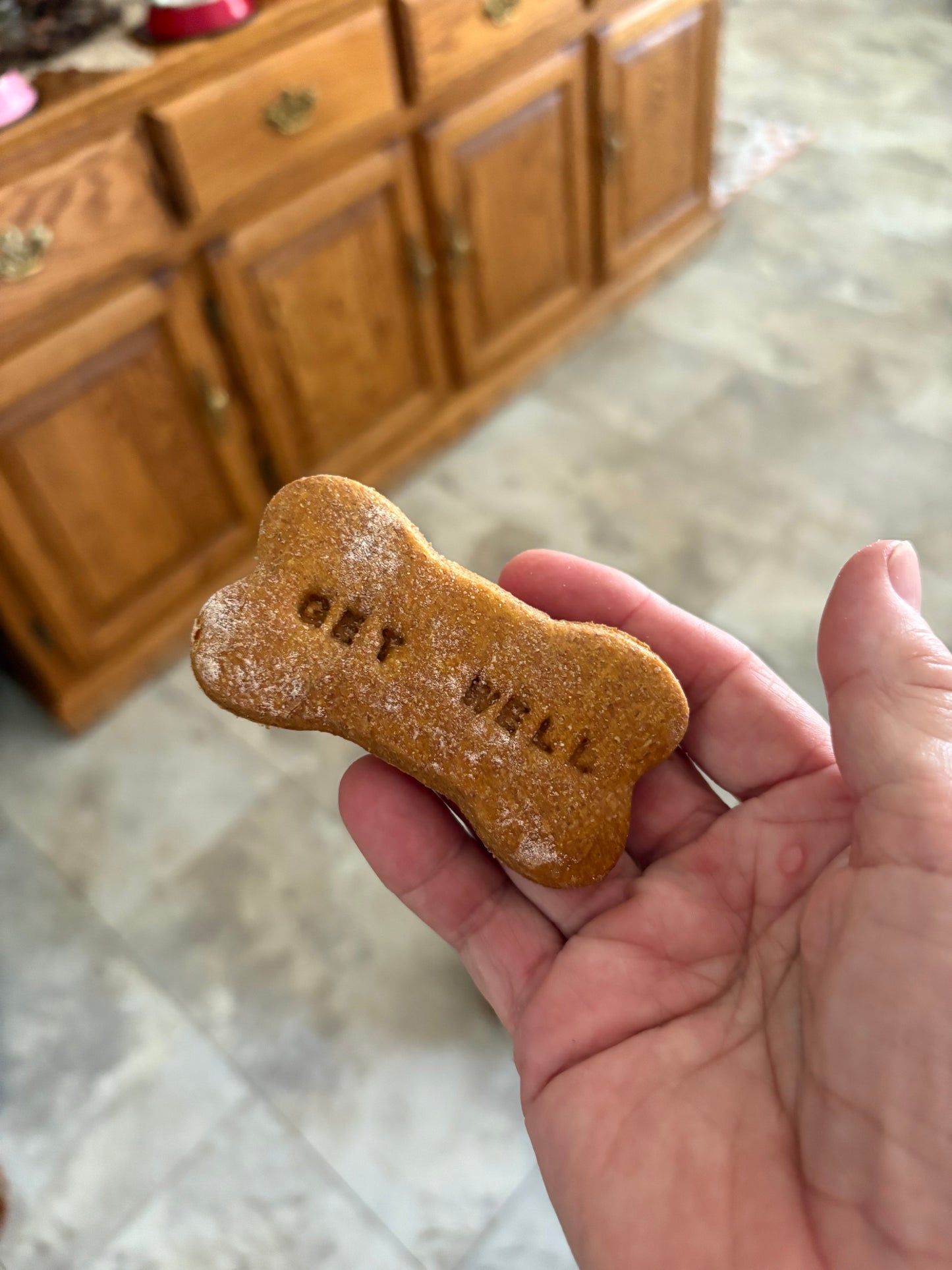 Large Peanut Butter "Message" cookie