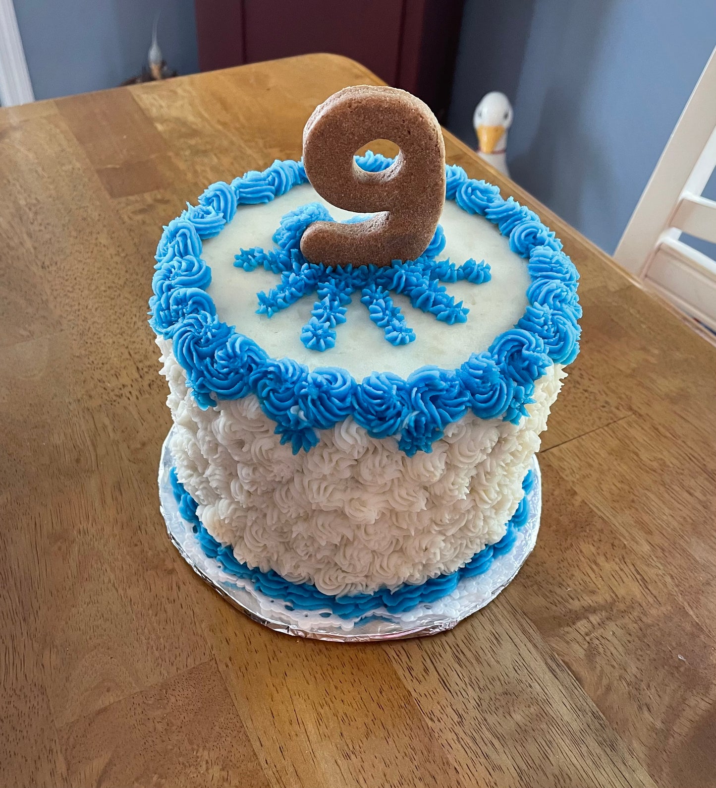 6" Puppy Birthday Cake