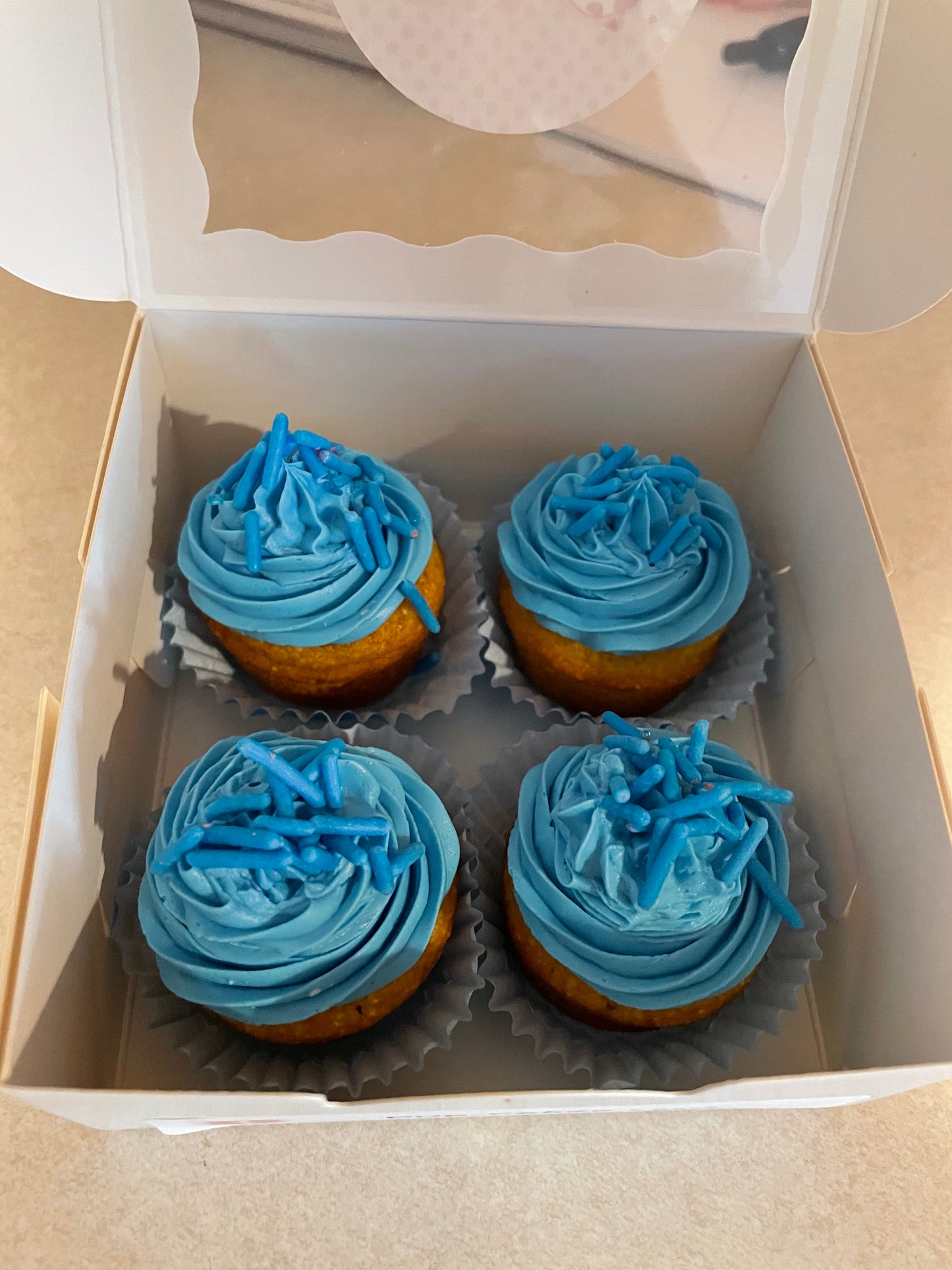 Frosted Mini Pup Cakes