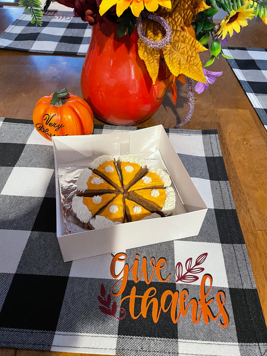 Pumpkin/Sweet Potato Pie Treats